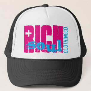 Casquette riche rose