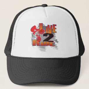 Casquette Ride 2 Vélo BMX Live