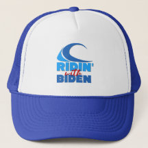 RIDIN' WITH BIDEN Trucker Hat