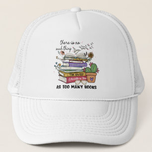 Casquette Rien De Trop De Livres