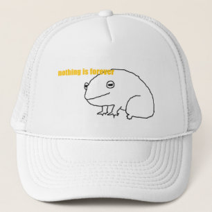 Casquette rien n'est pour toujours grenouille