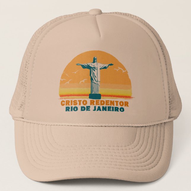 Casquette Rio - Corcovado - Jésus Christ Rédempteur (Devant)