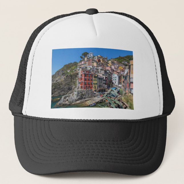 Casquette Riomaggiore Cinque Terre Ligurie Italie (Devant)