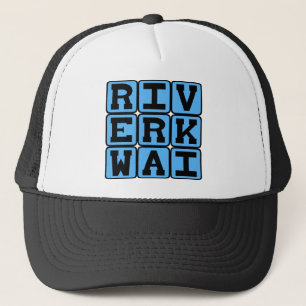 Casquette Rivière Kwai, rivière Khwae Yai en Thaïlande