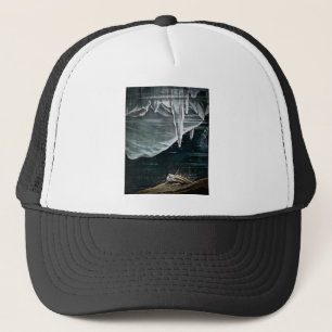 Casquette RMS Titanic sous la mer et les icebergs vintages
