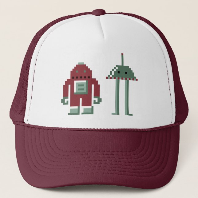 Casquette Robo et Bip (Devant)