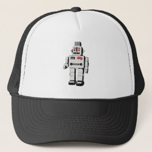 Casquette robot vintage