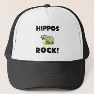 Casquette Roche d'hippopotames