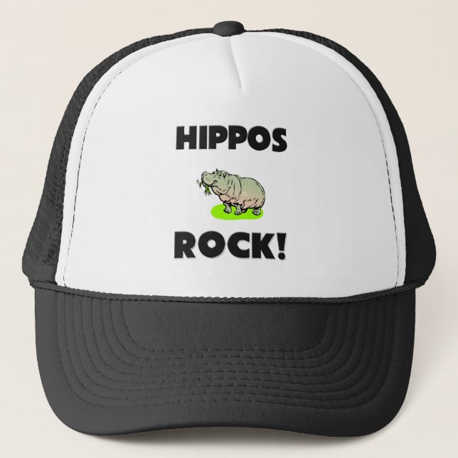 Casquette Roche d'hippopotames (Devant)