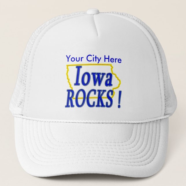 Casquette Roches de l'Iowa ! (Devant)