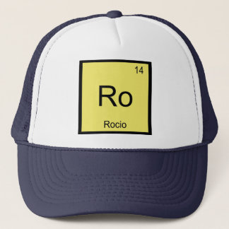 Casquette Rocio Nom Chimie Élément Tableau Périodique