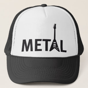 Casquette rock guitariste