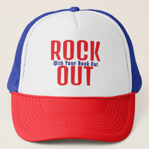 Casquette Rock Out with Your Book Out