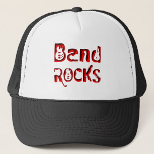 Casquette Rocks Red Band en rouge