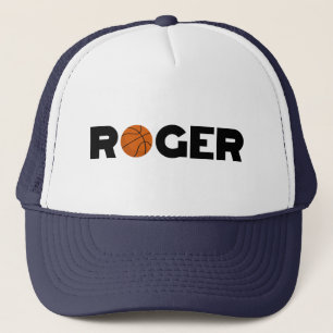 Casquette Roger Basketball Trucker Chapeau