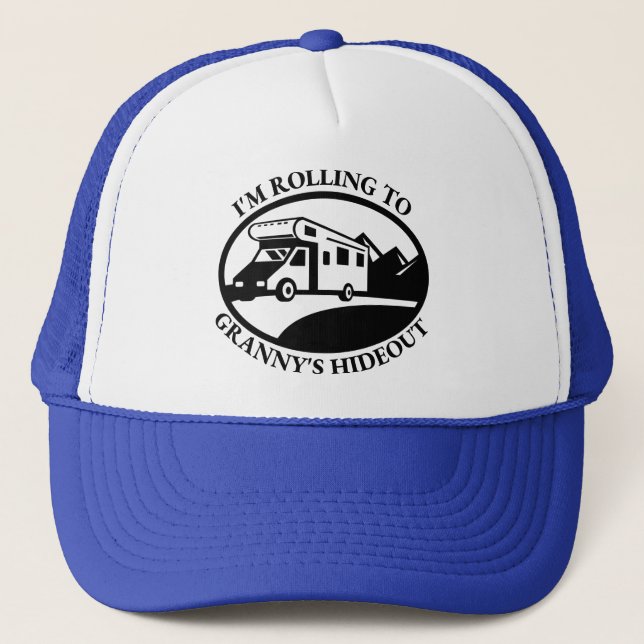 Casquette Rolling to Granny's (Devant)