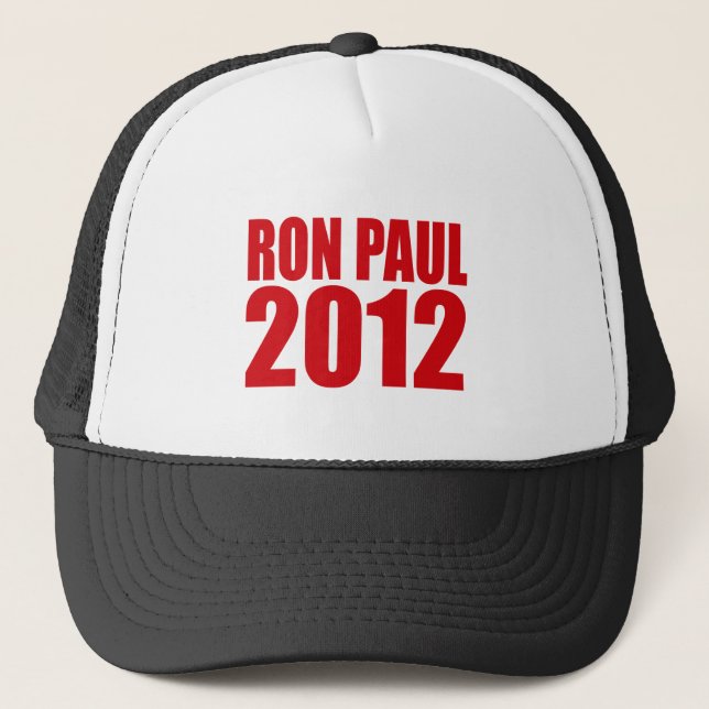 Casquette RON PAUL 2012 (audacieux) (Devant)