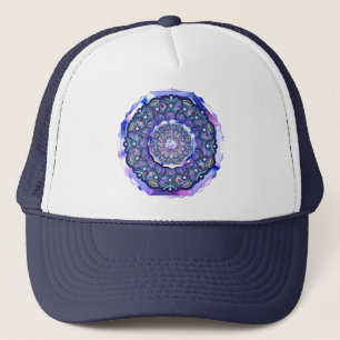 Casquette Rosace bleue