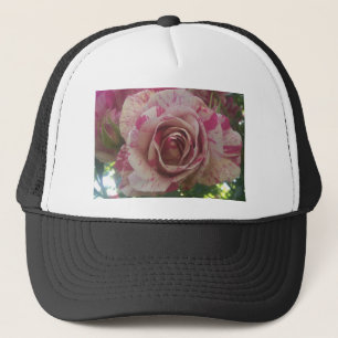 Casquette Rose blanc rouge