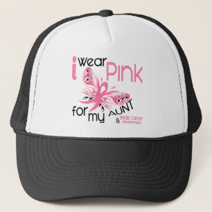 Casquette ROSE d'USAGE du cancer du sein I POUR MA TANTE 45