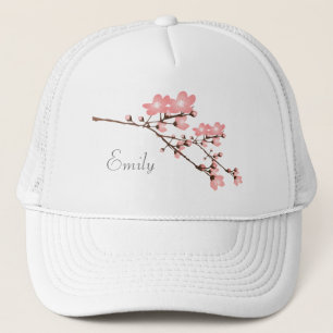Casquette rose personnalisé de camionneur de