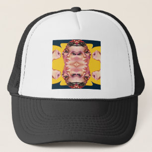 Casquette rosie la riveteuse