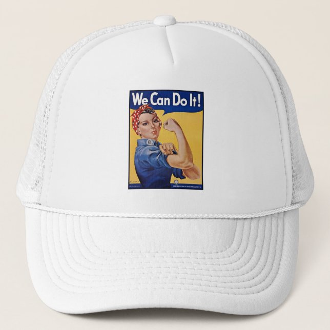 Casquette Rosie the Riveter Strong Women in the Workforce  (Devant)