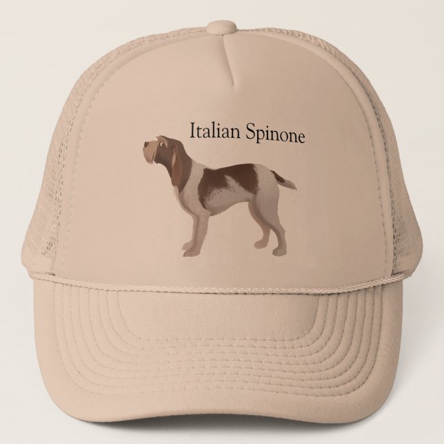 Casquette rouan brun de Spinone d'Italien (Devant)