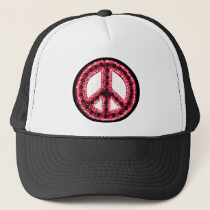 casquette rouge de paix