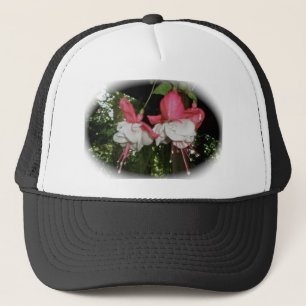 Casquette rouge et blanc Fuscia