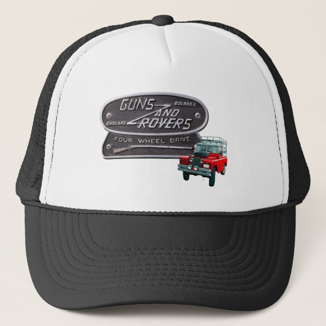 Casquette Rouge Rover d'armes à feu et de vagabonds (Devant)