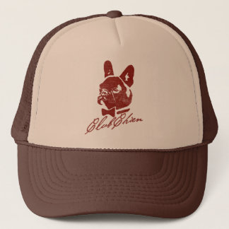 Casquette Rouge vintage de logo de CHIEN de CLUB
