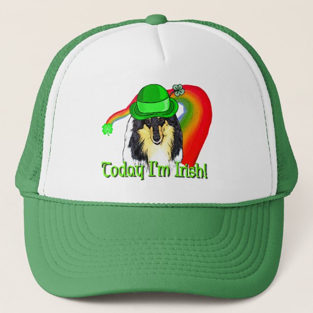 Casquette Rough Tri Collie Saint Patricks (Devant)