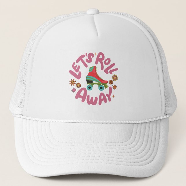 Casquette Roulons les patins à rouleaux (Devant)