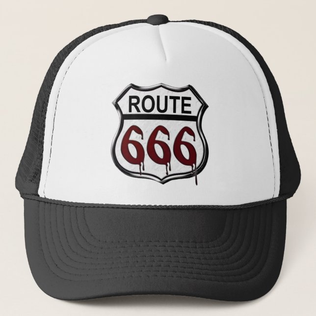 Casquette Route 666 (Devant)