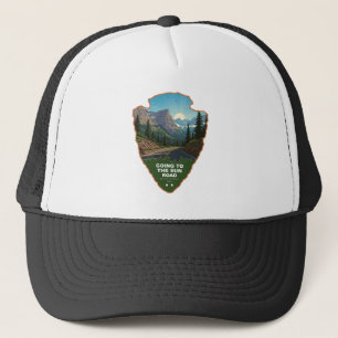 Casquette Route Going To The Sun Glacier NP Arrowhead
