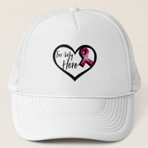 Casquette Ruban de conscience de Bourgogne pour mon héros