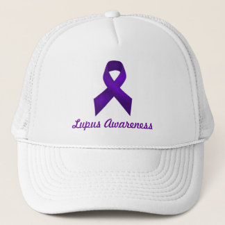 Casquette Ruban de pourpre de conscience de lupus