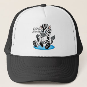 Casquette Ruban de sensibilisation EDS et Zebra