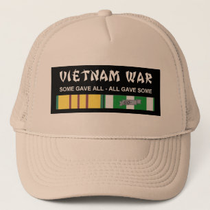 CASQUETTE RUBANS DE SERVICE DU VIETNAM - VÉTÉRINAIRE
