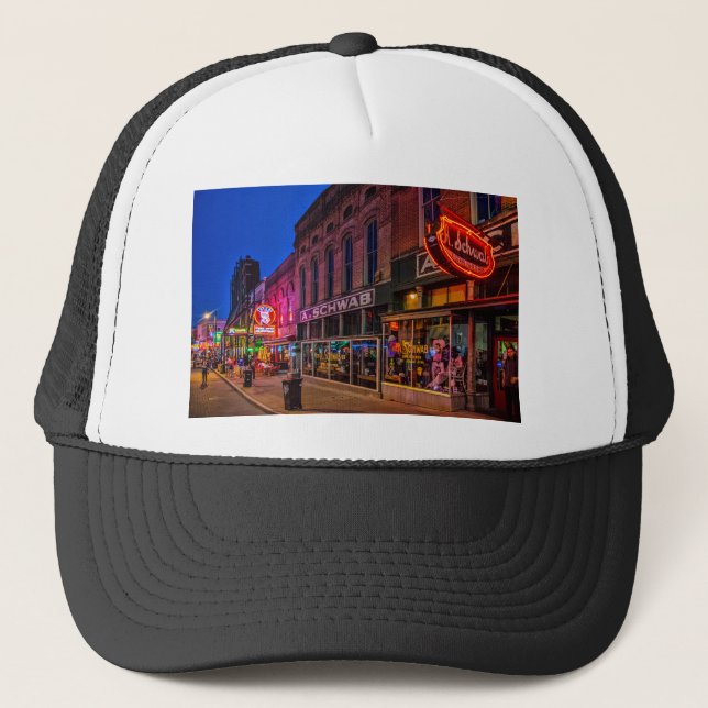 Casquette Rue de Beale à Memphis (Devant)