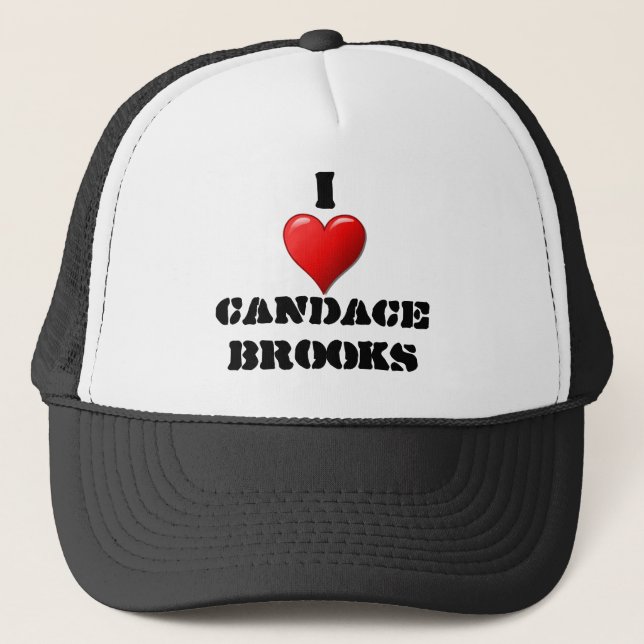 Casquette Ruisseaux de Candace du coeur I (Devant)