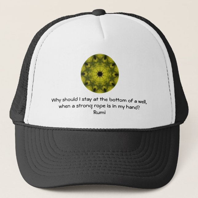 Casquette Rumi Agir Citation Inspirante Dit (Devant)