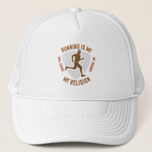 Casquette Running -Running est la thérapie et la religion