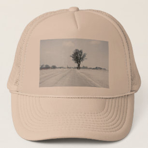 Casquette Rural winter road