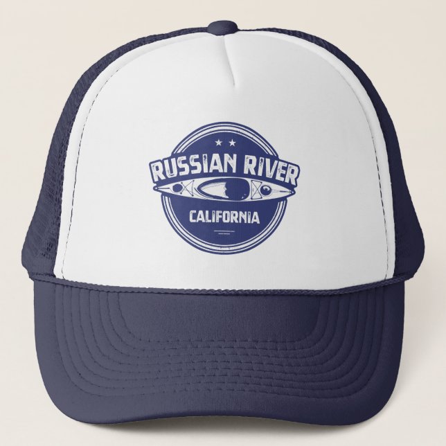 Casquette Russe Rivière Californie Kayak (Devant)