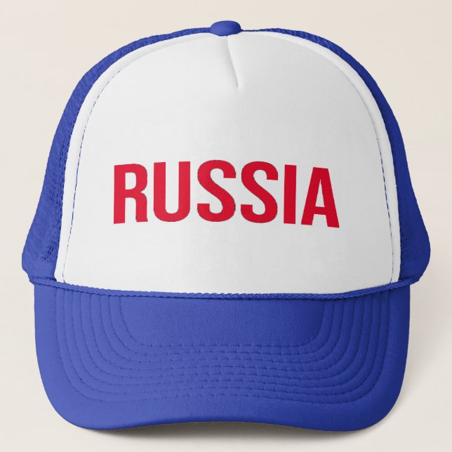 Casquette Russie Fédération de Russie Poutine Union soviétiq (Devant)