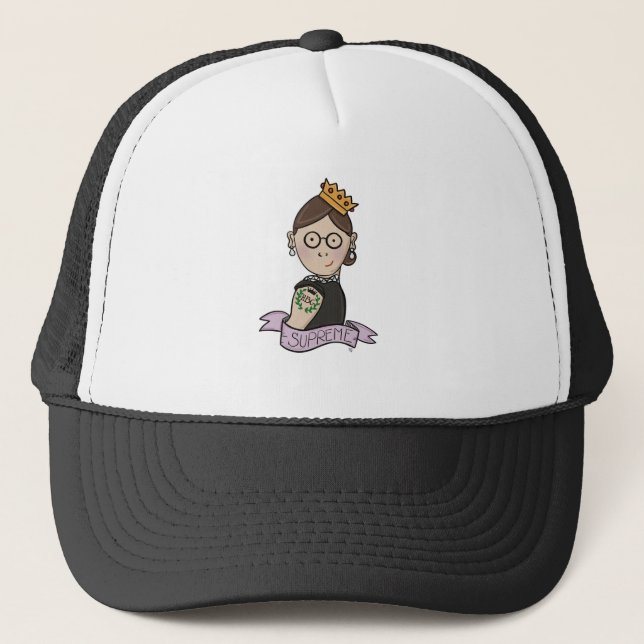 Casquette Ruth Bader Ginsburg, RBG notoire (Devant)
