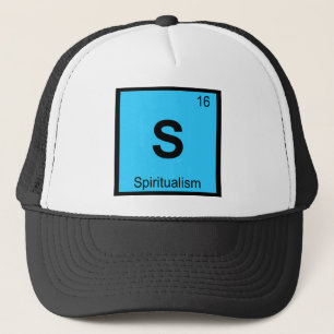 Casquette S - Philosophie du spiritualisme symbole chimique