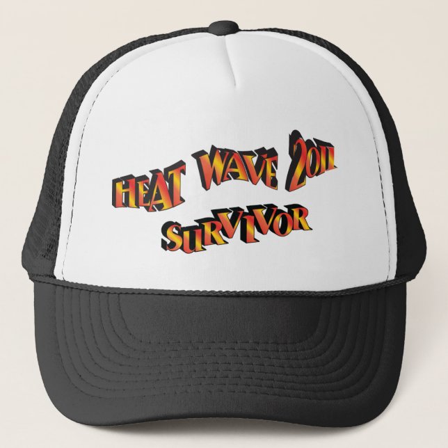 Casquette Sac de survivant de la vague de chaleur 2011 (Devant)